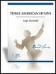 Three American Hymns Concert Band sheet music cover
